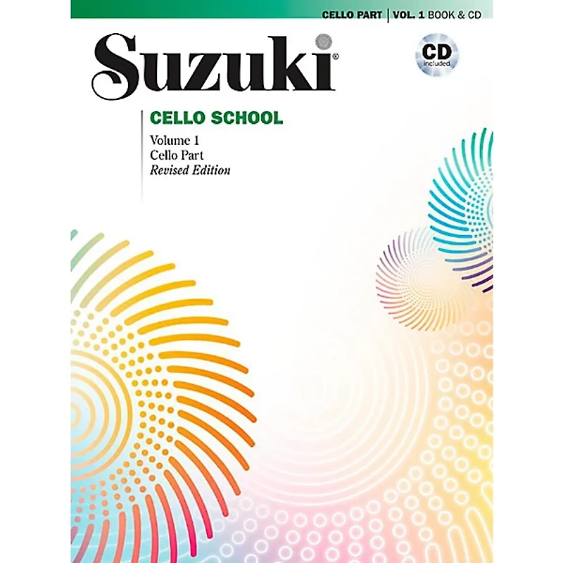 Alfred Suzuki Cello School Book & CD Volume 1 (Revised)