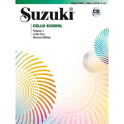 Alfred Suzuki Cello School Book & CD Volume 1 (Revised)