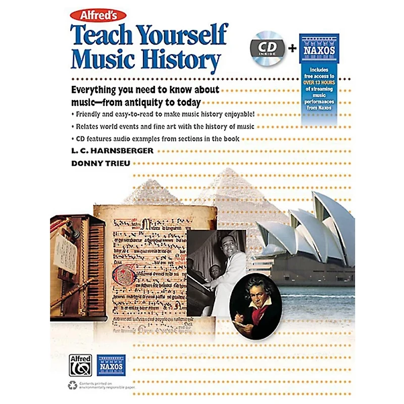 Alfred Alfred's Teach Yourself Music History Book & CD