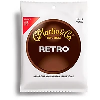 Martin MM12 Retro Series Light Acoustic Guitar Strings