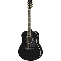 Yamaha LL16DR L Series Solid Rosewood/Spruce Dreadnought Acoustic-Electric Guitar Black