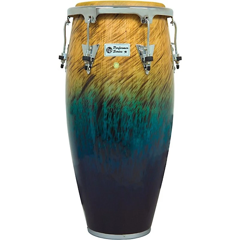LP Performer Series 2-Piece Conga and Bongo Set with Chrome Hardware