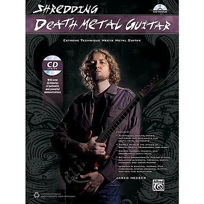 Alfred Shredding Death Metal Guitar Book & CD