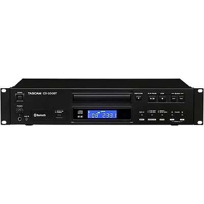 TASCAM CD-200BT Professional CD Player With Bluetooth Receiver