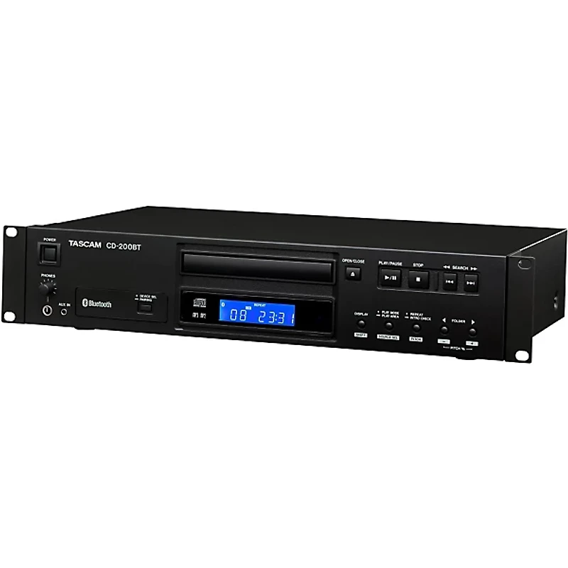 TASCAM CD-200BT Professional CD Player With Bluetooth Receiver