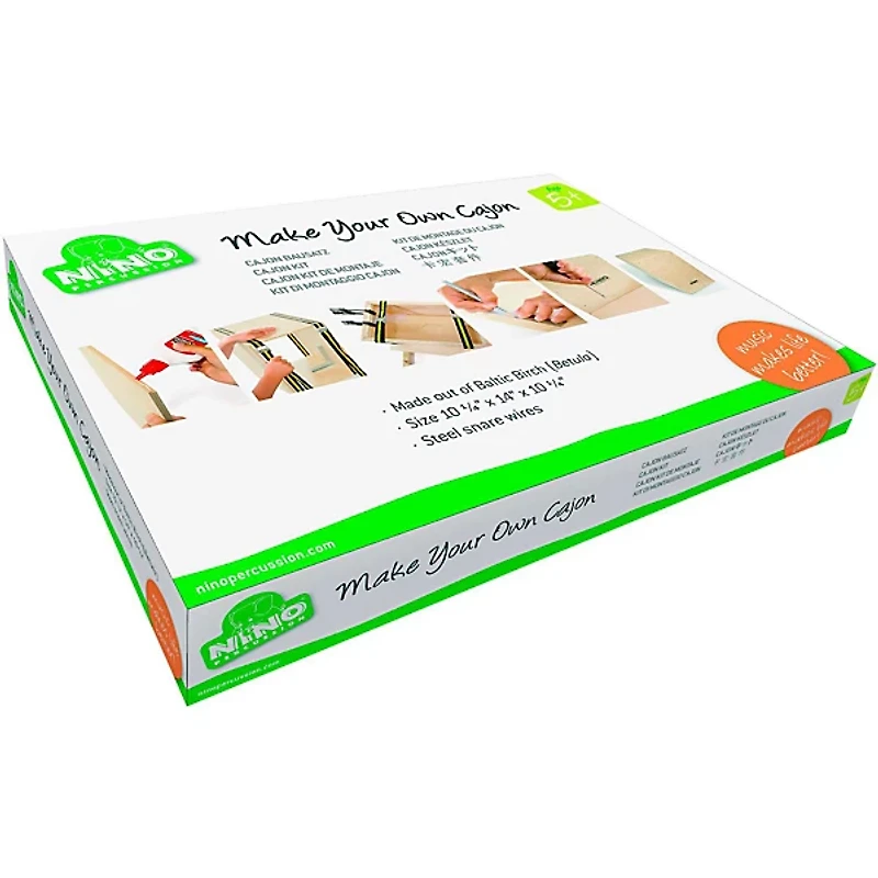 Nino Make Your Own Cajon Kit Natural