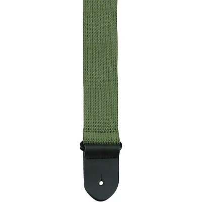 Perri's 2" Cotton Guitar Strap With Leather Ends