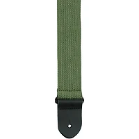 Perri's 2" Cotton Guitar Strap With Leather Ends
