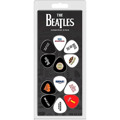 Perri's The Beatles - 12-Pack Guitar Picks Various Albums