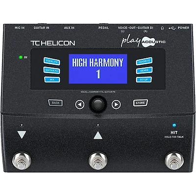 TC Helicon Play Acoustic Vocal and Guitar Effects Pedal