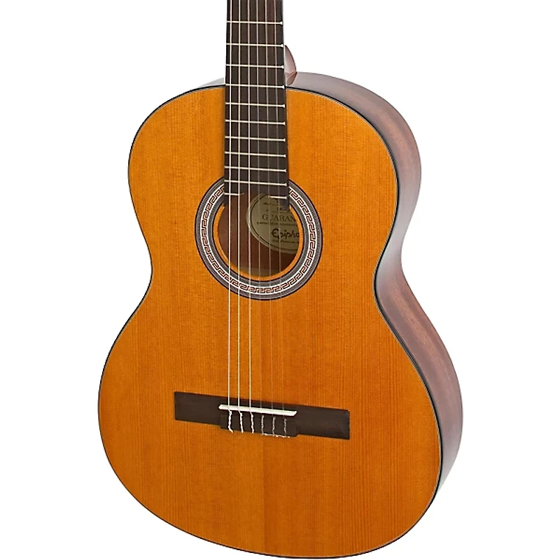 Epiphone E1 Classical Nylon-String Acoustic Guitar Antique Natural