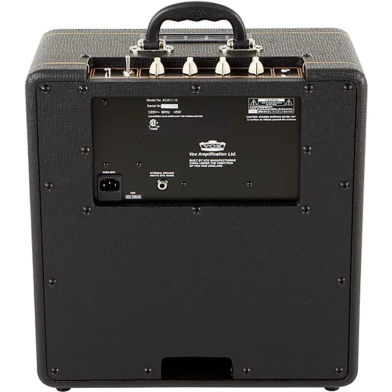 VOX AC4C1-12 Classic 4W 1x12 Tube Guitar Combo Amp