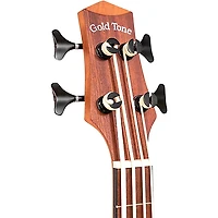 Gold Tone 25" Scale Acoustic-Electric MicroBass Natural