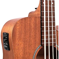 Gold Tone 25" Scale Acoustic-Electric MicroBass Natural