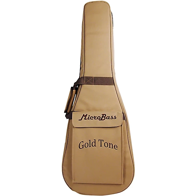 Gold Tone M-BassFL 23" Scale Fretless Acoustic-Electric Bass Guitar - Natural
