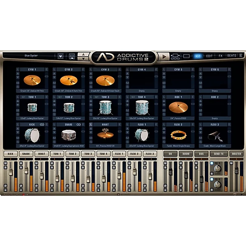 XLN Audio Addictive Drums 2 Blue Oyster Software Download