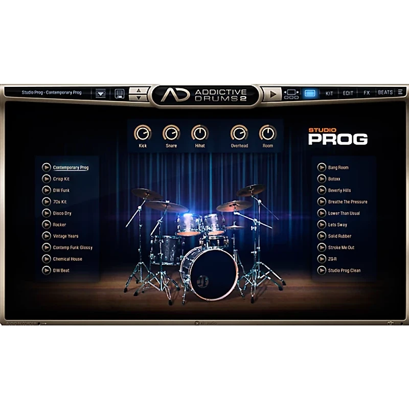 XLN Audio Addictive Drums 2 Studio Prog Software Download