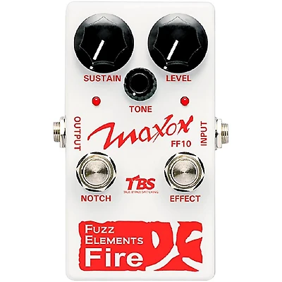 Maxon FF10 Fuzz Elements - Fire Fuzz Guitar Effects Pedal