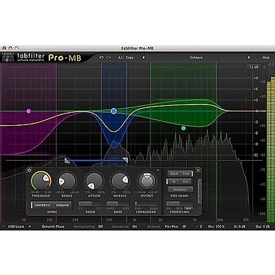 FabFilter Pro-MB Multiband Compressor/Expander Plug-In