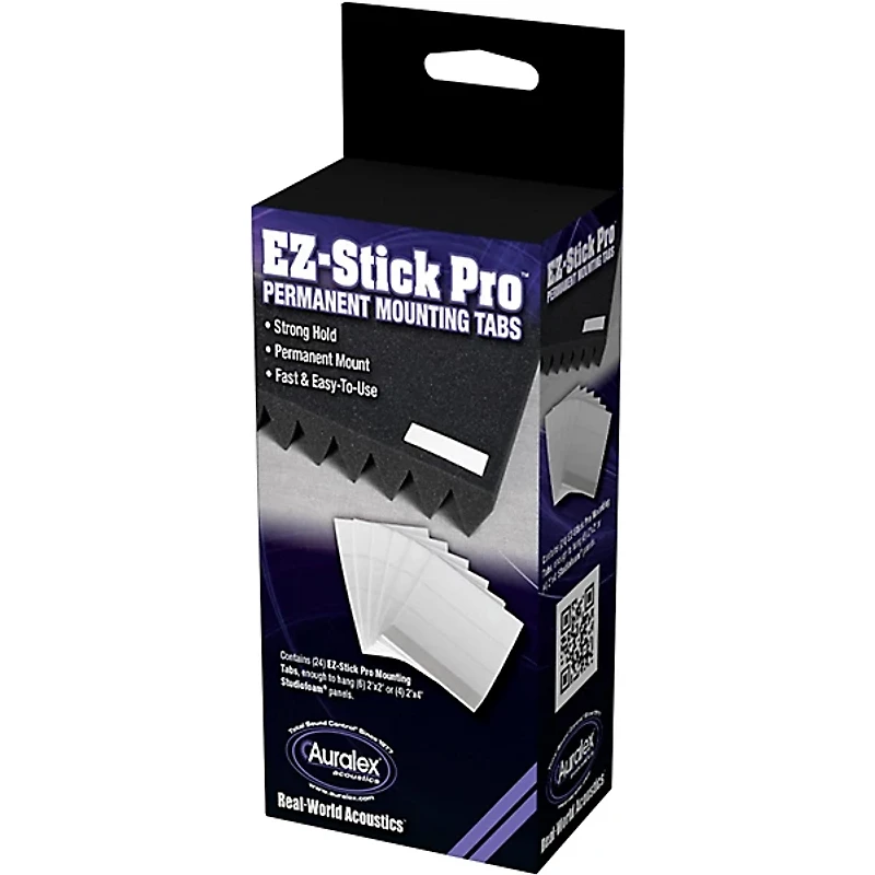 Auralex EZ-Stick Pro Permanent Mounting Tabs 24-Pack