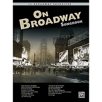 Alfred On Broadway Songbook Book & CD