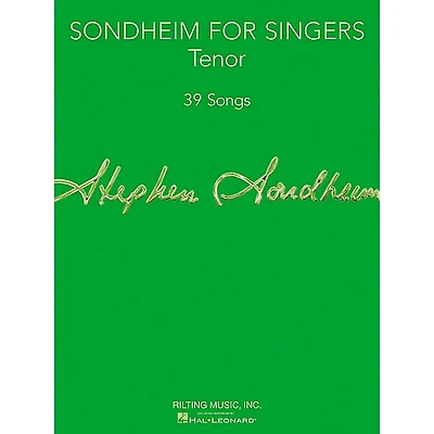 Hal Leonard Sondheim For Singers - Tenor