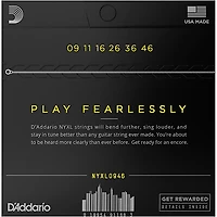 D'Addario NYXL0946 Super Light Top/Regular Bottom Electric Guitar Strings