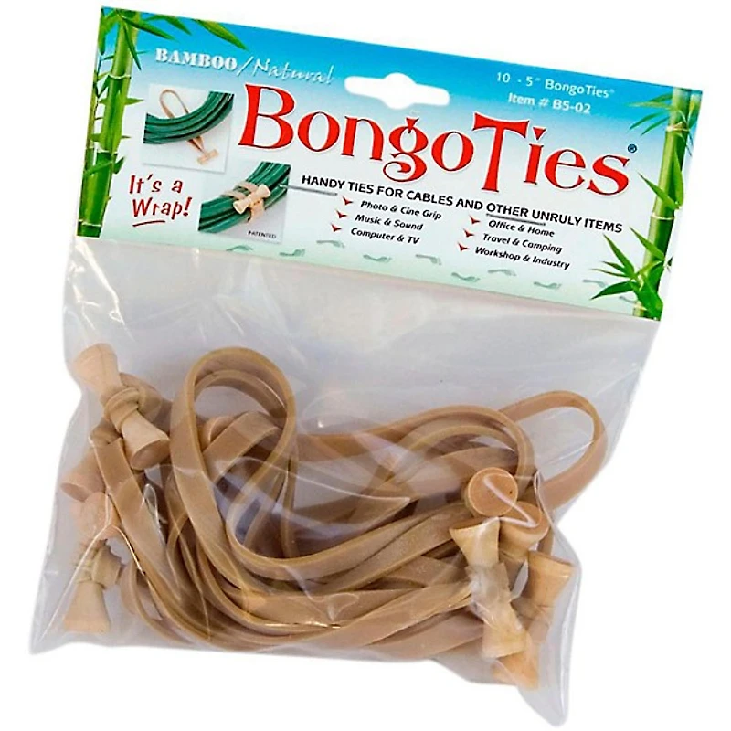 BongoTies All-Purpose Tie Wraps