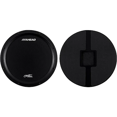 Ahead Chavez S-Hoop Marching Practice Pad Black, Black 14 in.