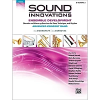 Alfred Sound Innovations Concert Band Ensemble Development Advanced Trumpet 2