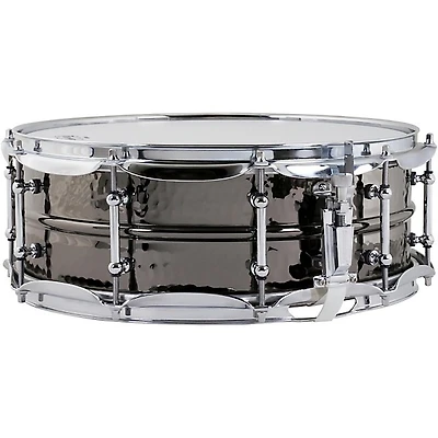 Ludwig Hand-Hammered Black Beauty Snare Drum With Tube Style Lugs - 14 x 5 in.