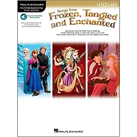 Hal Leonard Songs From Frozen, Tangled And Enchanted For Violin - Instrumental Play-Along Book/Online Audio
