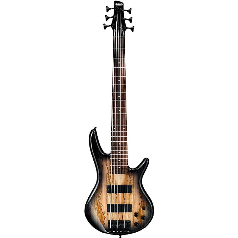 Ibanez GSR206SM 6-String Electric Bass Guitar Natural Gray Burst