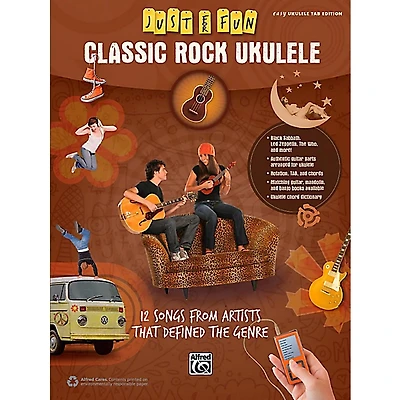 Alfred Just for Fun Classic Rock Ukulele Book