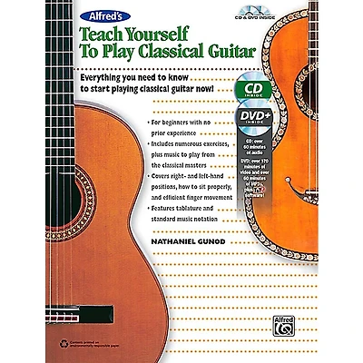Alfred Alfred's Teach Yourself to Play Classical Guitar