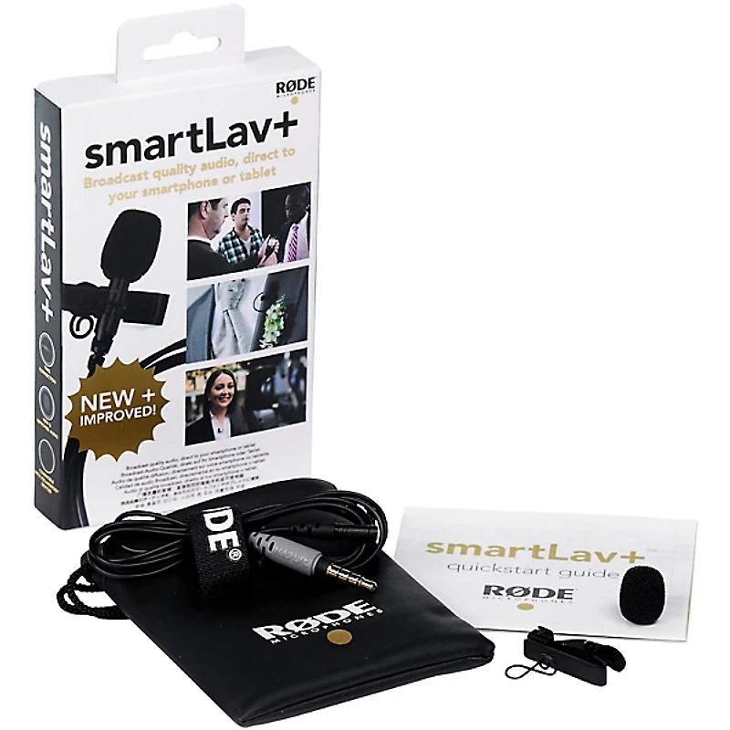 RODE smartLav+ Lavalier Microphone for Smartphones