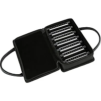 Fender Blues Deluxe Harmonica Set (7-Pack with Case, Keys of C, G, A, D, F, E and Bb)