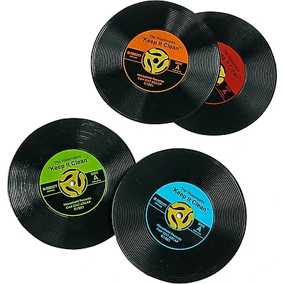 GAMAGO 45 Record Coasters 4-Pack