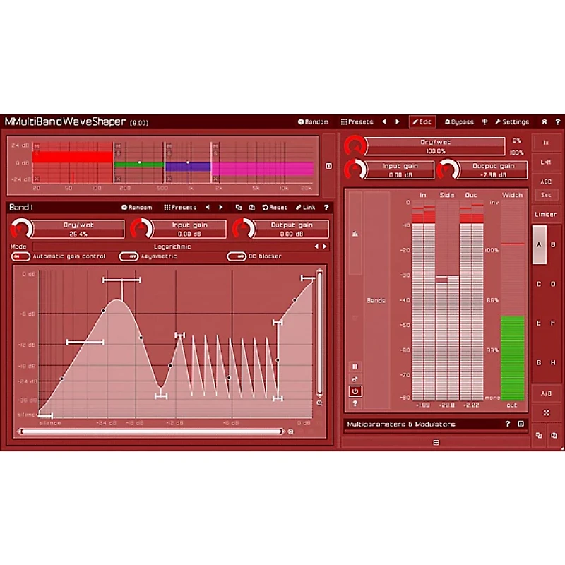 MeldaProduction MMultiBandWaveShaper Software Download