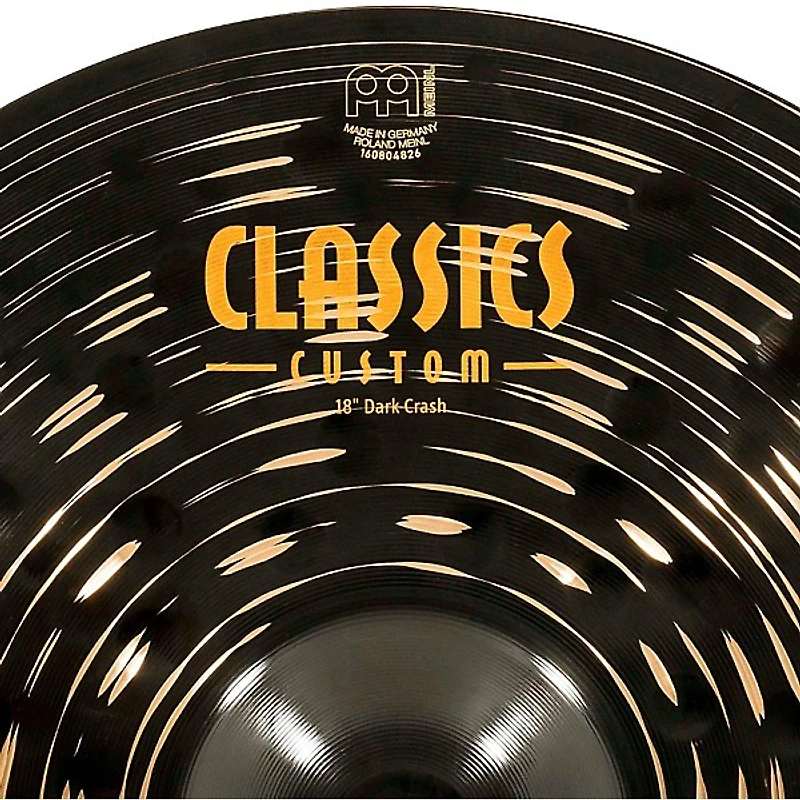 MEINL Classics Custom Dark Crash Cymbal