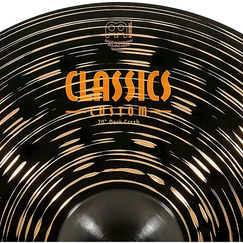 MEINL Classics Custom Dark Crash Cymbal -