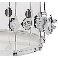 DW Design Series Acrylic Snare Drum With Chrome Hardware