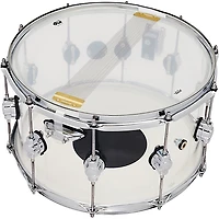 DW Design Series Acrylic Snare Drum With Chrome Hardware