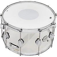 DW Design Series Acrylic Snare Drum With Chrome Hardware