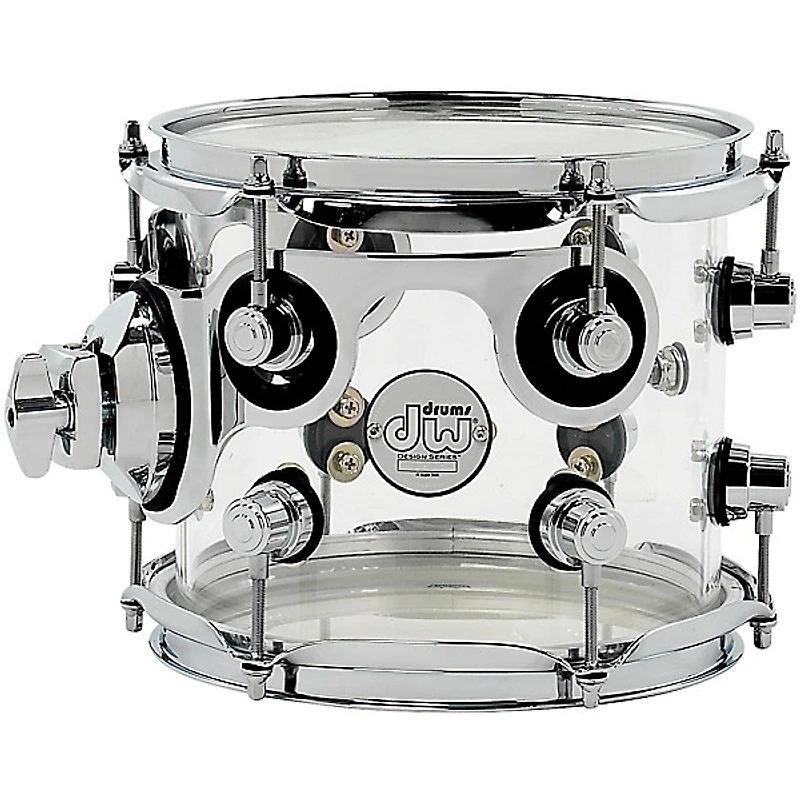 DW Design Series Acrylic Tom With Chrome Hardware