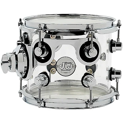 DW Design Series Acrylic Tom With Chrome Hardware