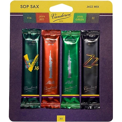 Vandoren Soprano Saxophone Jazz Reed Mix Strength 3