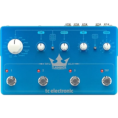 TC Electronic Flashback Triple Delay Guitar Effects Pedal