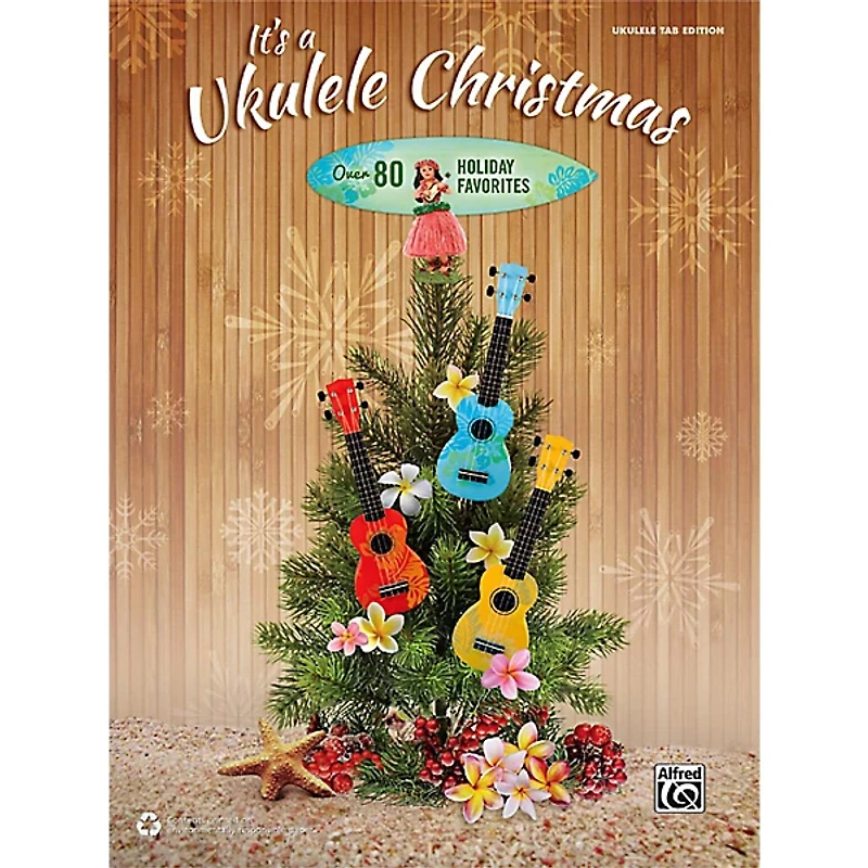 Alfred It's a Ukulele Christmas TAB Book