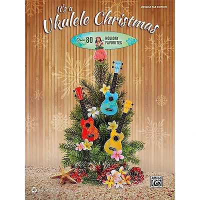 Alfred It's a Ukulele Christmas TAB Book